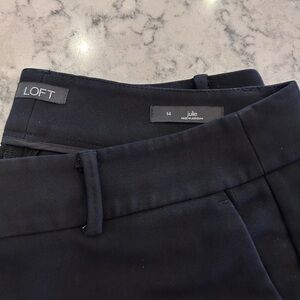 LOFT Midnight Black Pants